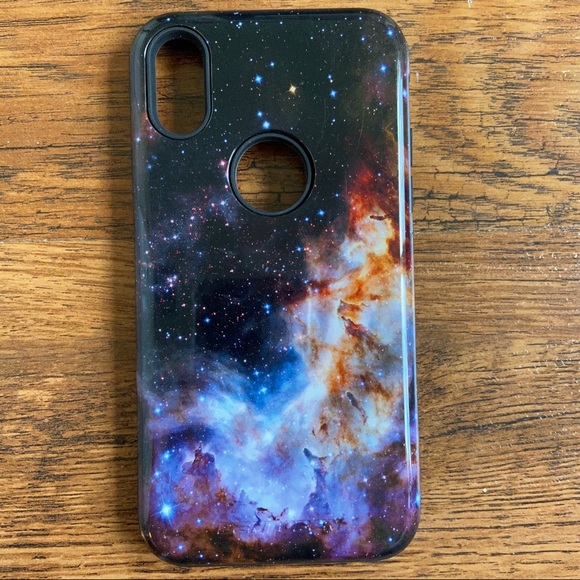 Galaxy IPhone X Phone Case - Picture 1 of 3
